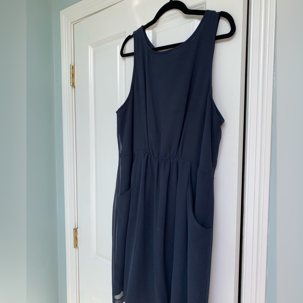 Navy Blue Gap Dress with pockets, size 16